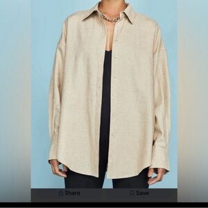 Carbon 38‎ over size women’s shirt size S